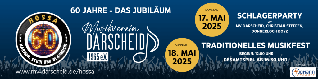 60 Jahre - Das Jubiläum Musikverein Darscheid