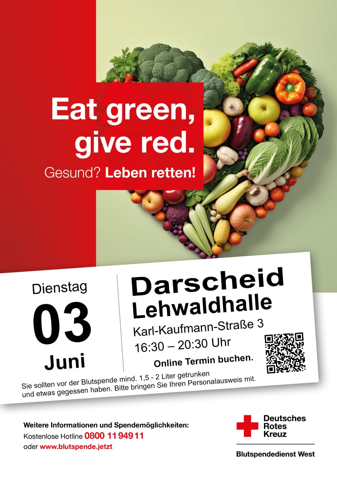 Flyuer Blutsende am 03.06.2025 in Darscheid