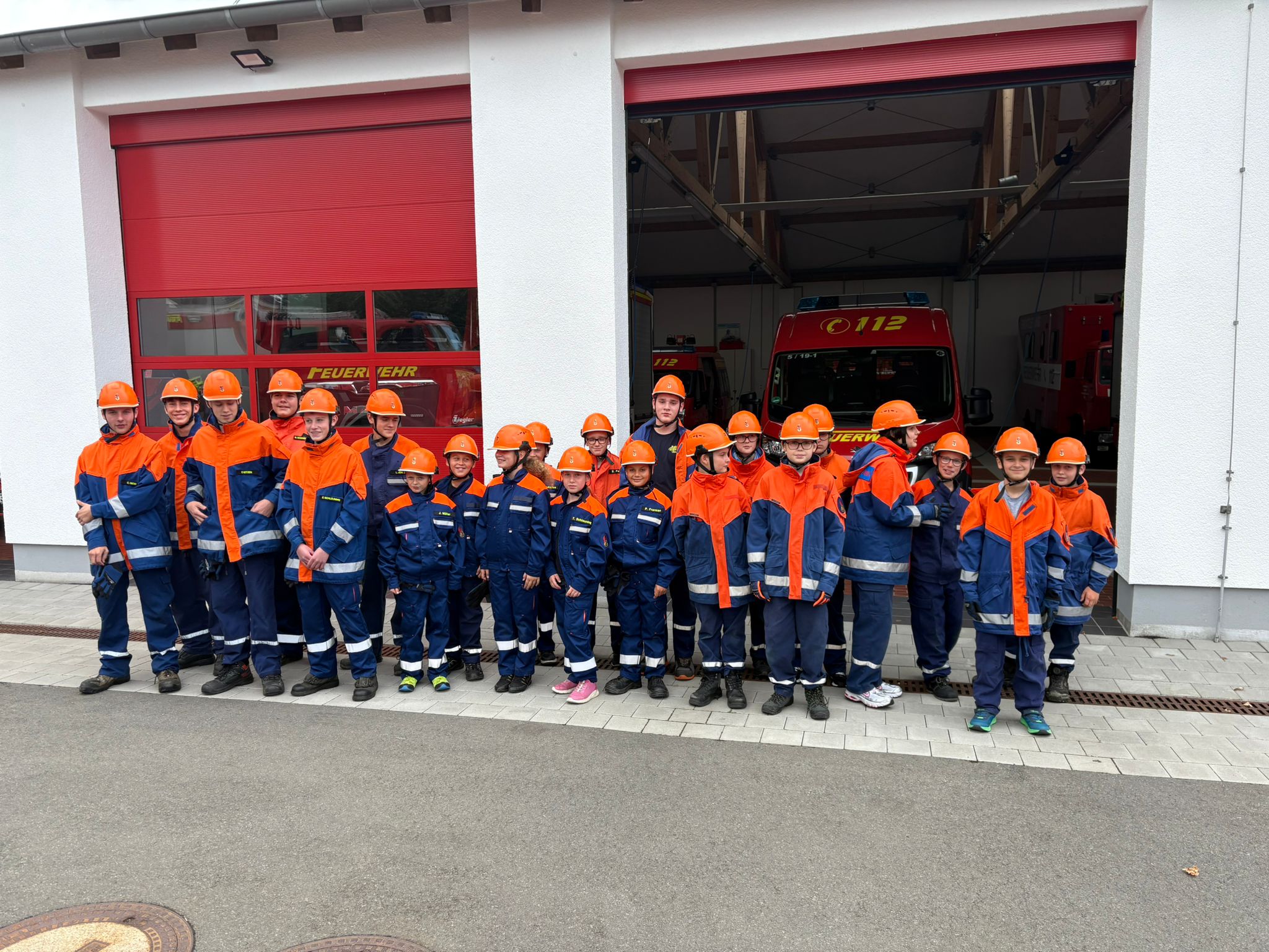 Gruppenbild Jugendfeuerwehren Daun und Darscheid