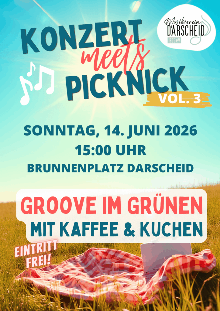 Plakat Konzert meets Picknick