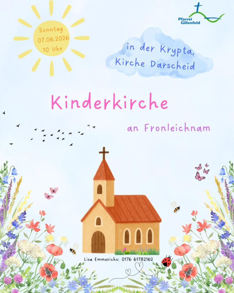 Fyler - Kinderkirche an Fronleichnam