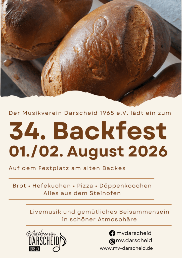 Backfest 2026 Plakat