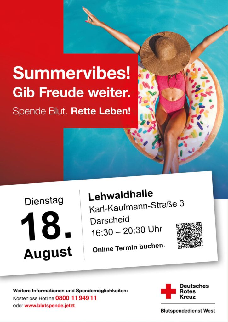 Flyer Blutspende